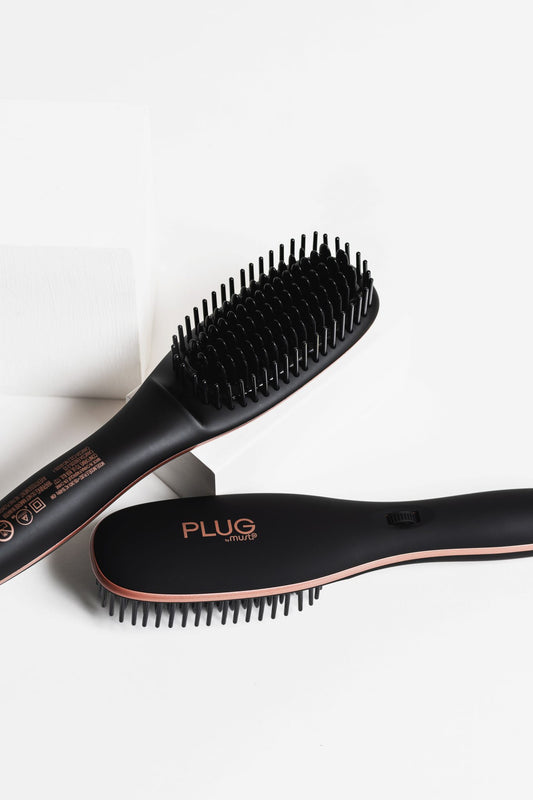 Flow straightener outlet brush