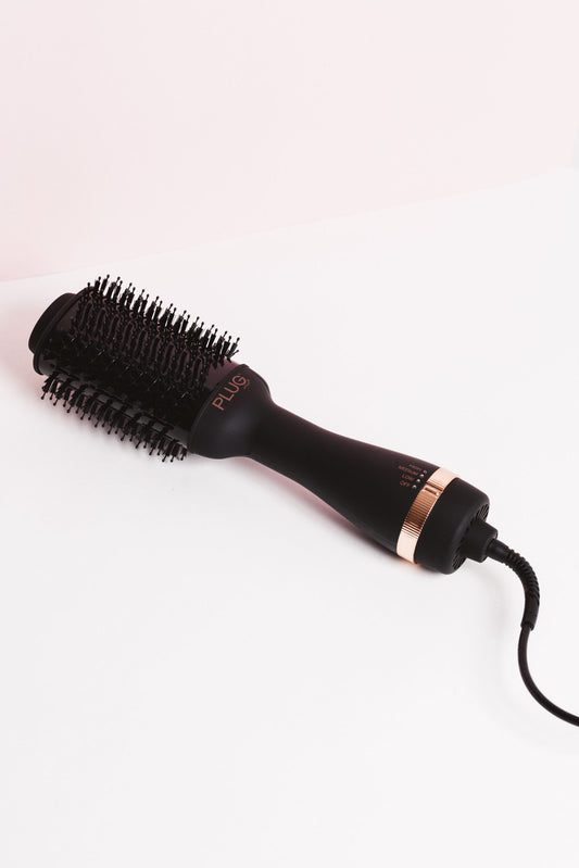 Hair brush dryer