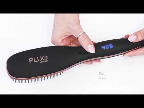 Flow hair straightening brush best sale